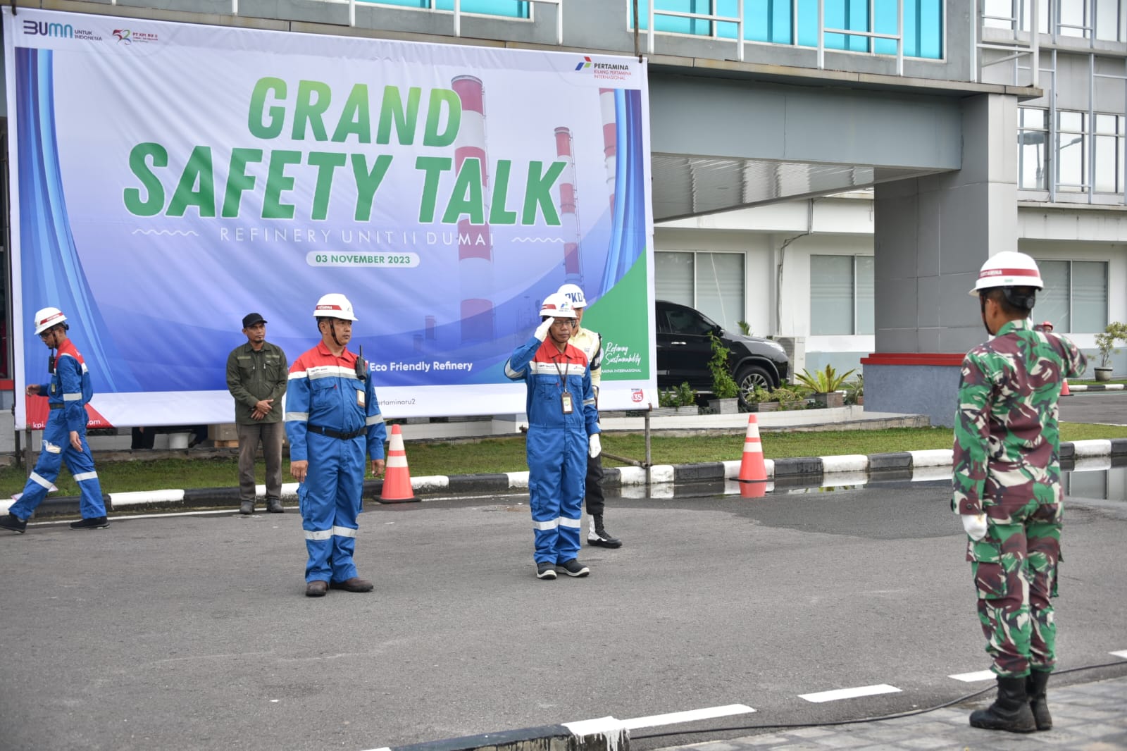 Pt Kilang Pertamina Internasional Unit Dumai Gelar Grand Safety Talk